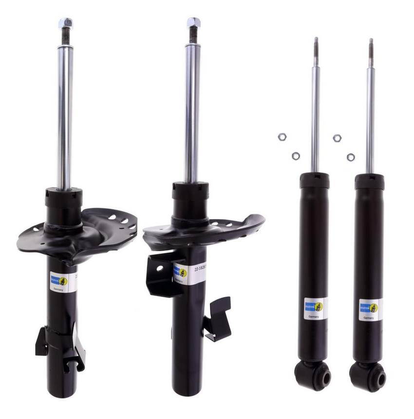 Volvo Suspension Strut and Shock Absorber Assembly Kit - Front and Rear (without Electronic Suspension) (B4 OE Replacement) 31451358 - Bilstein 3815625KIT